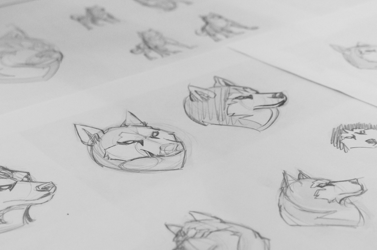 Husky sketches