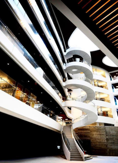 Staircase at Northeastern