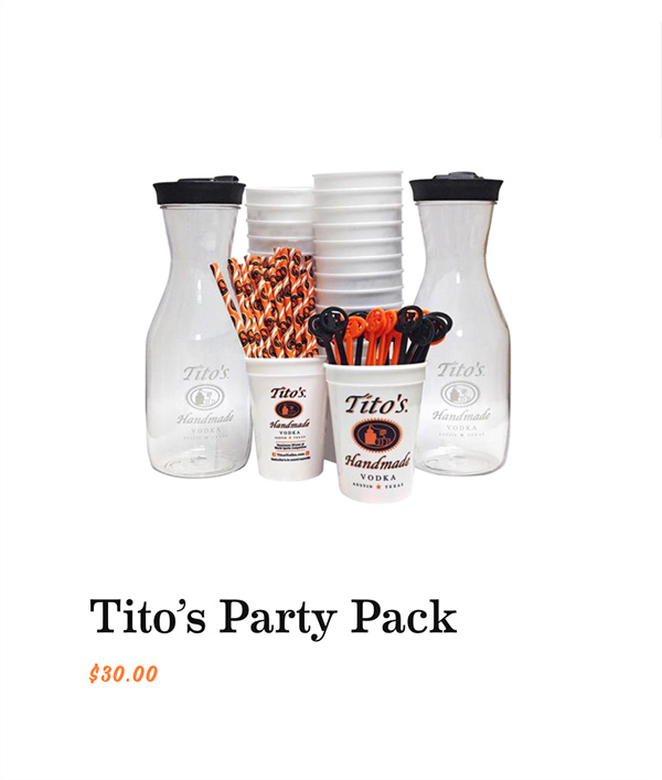 Tito's Party Pack
