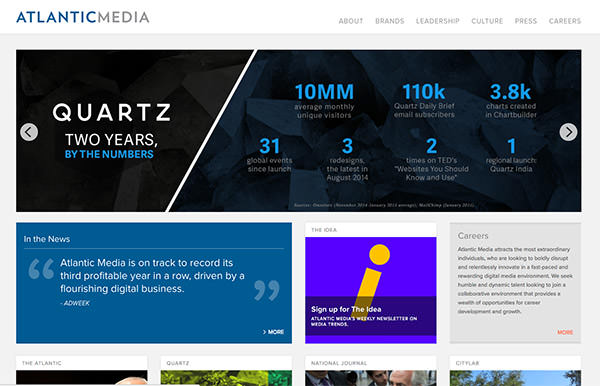 Atlantic Media screenshot