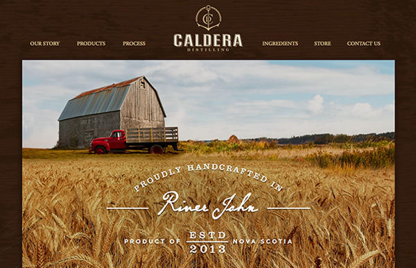 Caldera Distilling screenshot