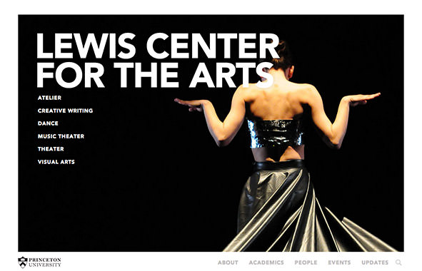 Princeton Lewis Center for the Arts screenshot