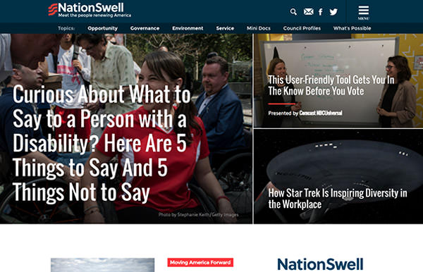 NationSwell screenshot
