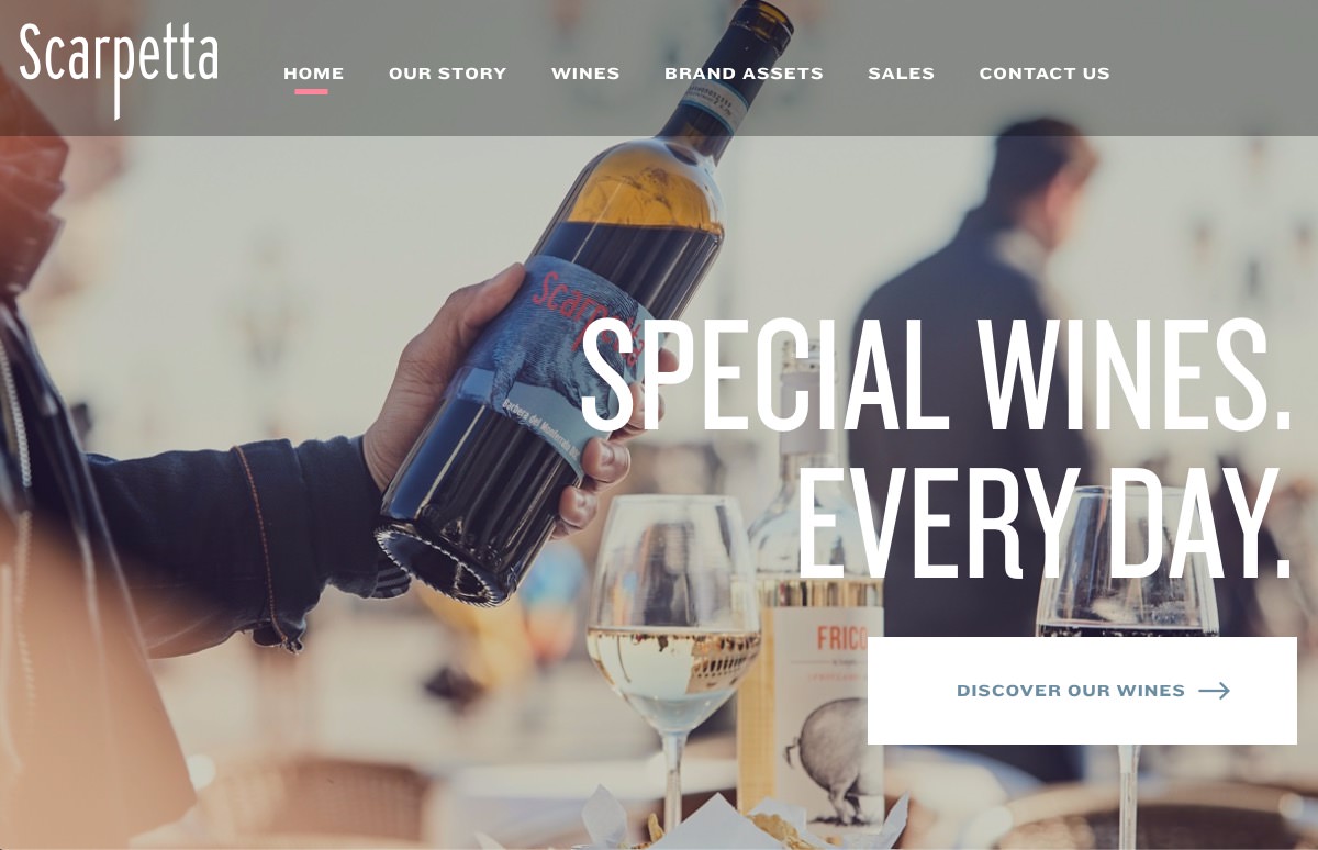 Scarpetta Wine screenshot