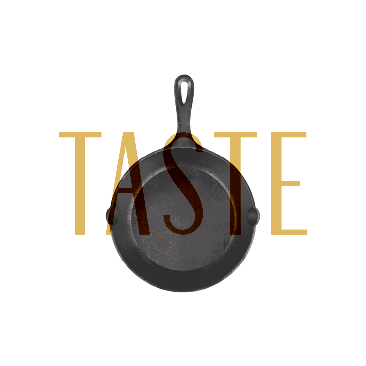 Taste spot illustration
