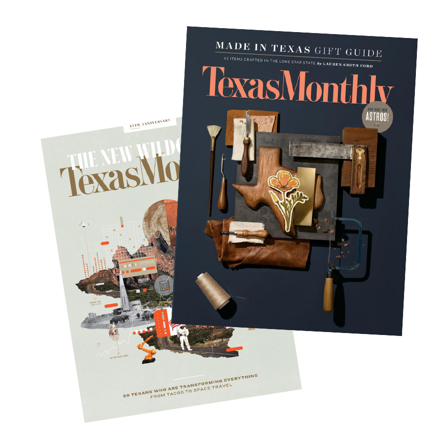 Texas Monthly covers